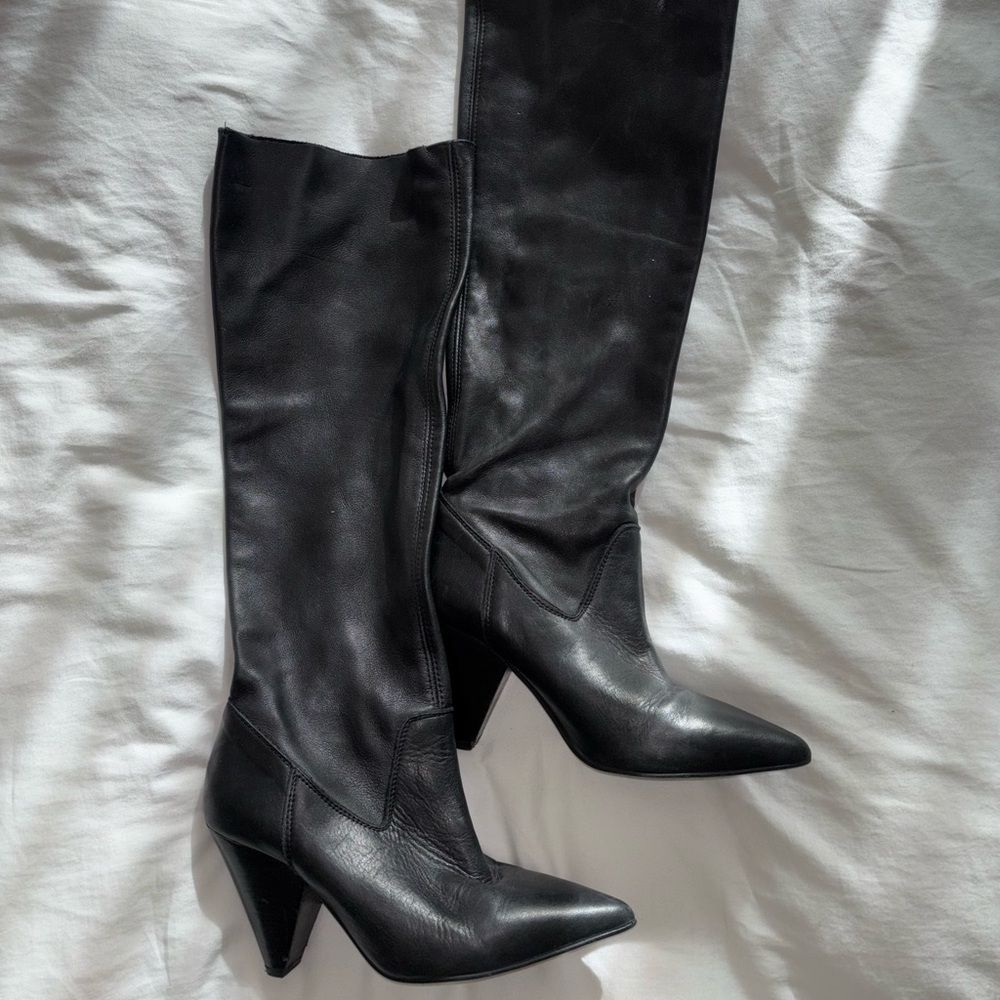 Urban Outfitters Leather Knee High Boots